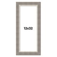 thumbnail image 1 of 12x32 Frame Grey Real Wood Picture Frame Width 2.75 Inches | Interior Frame Depth 0.5 Inches |, 1 of 8