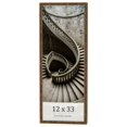 thumbnail image 1 of 12x33 Frame Gold Kingsley Distressed Solid Wood Picture Frame Width 0.75 Inches | Interior Frame, 1 of 8