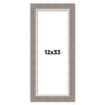 thumbnail image 1 of 12x33 Frame Grey Real Wood Picture Frame Width 2.75 Inches | Interior Frame Depth 0.5 Inches |, 1 of 8