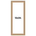 thumbnail image 1 of 12x34 Frame Charleston Honey Brown Solid Wood Picture Frame Width 1.75 Inches | Interior Depth 0.5, 1 of 8