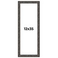 thumbnail image 1 of 12x35 Frame Black-Brown Medieval Solid Wood Picture Frame | 1.5 Inch Moulding Width | Gotham, 1 of 8