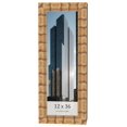 thumbnail image 1 of 12x36 Frame Beige Real Wood Picture Frame Width 3 inches | Interior Frame Depth 0.5 inches |, 1 of 8