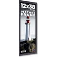 thumbnail image 1 of 12x38 Frame Black Passaggi Solid Wood Picture Frame Width 1.5 Inches | Interior Depth 0.5 Inches |, 1 of 8