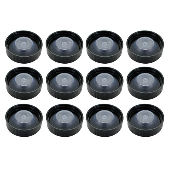 38mm Poly Seal Screw Caps (fits most 1/2 & 1 gallon jugs) [Bag of 12]