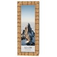 thumbnail image 1 of 12x39 Frame Beige Real Wood Picture Frame Width 3 inches | Interior Frame Depth 0.5 inches |, 1 of 8