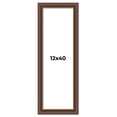 thumbnail image 1 of 12x40 Copper and Brown Real Wood Picture Frame Width 2 inches | Interior Frame Depth 0.5 inches |, 1 of 8