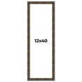 thumbnail image 1 of 12x40 Frame Gold Real Wood Picture Frame Width 1.5 inches | Interior Frame Depth 0.5 inches |, 1 of 8