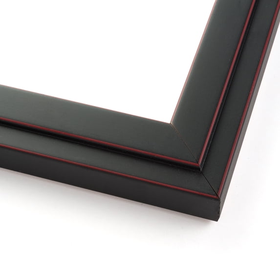 12x41 Frame Black Real Wood Picture Frame Width 1.25 inches | Interior Frame Depth 0.5 inches |