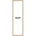 thumbnail image 1 of 12x47 Frame Beaded Gold Solid Wood Picture Frame | 0.75 Inches Moulding Width | Liscio Oro, 1 of 8