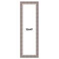 thumbnail image 1 of 12x47 Frame Grey Real Wood Picture Frame Width 2.75 Inches | Interior Frame Depth 0.5 Inches |, 1 of 8