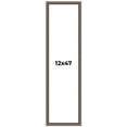 thumbnail image 1 of 12x47 Frame Silver Real Wood Picture Frame Width 1.25 Inches | Interior Frame Depth 0.5 Inches |, 1 of 8