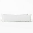 thumbnail image 1 of 12x48 inch Lumbar Pillow Insert Sham Pillow Insert with Down Alternative Filling by Looms and Linens - American Made Pillow - Set of 2 Throw Pillow Insert, 1 of 10