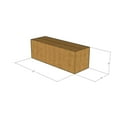 thumbnail image 1 of 12x4x4 - 32 ECT Corrugated Boxes -New for Moving or Shipping Needs, 1 of 3