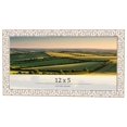 thumbnail image 1 of 12x5 Frame White Real Wood Picture Frame Width 1.5 inches | Interior Frame Depth 0.5 inches |, 1 of 8