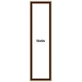 thumbnail image 1 of 12x54 Frame Gold Brown Plein Air Vintage Solid Wood Picture Frame | 1.75 Inches Moulding Width |, 1 of 8