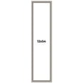 thumbnail image 1 of 12x54 Frame Grey Real Wood Picture Frame Width 1.25 inches | Interior Frame Depth 0.5 inches | Hans, 1 of 8