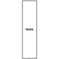 thumbnail image 1 of 12x54 Frame Silver Grey Distressed Solid Wood Picture Frame | 0.75 Inch Moulding Width | Interior, 1 of 8