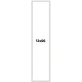 thumbnail image 1 of 12x56 Frame White Real Wood Picture Frame Width 0.75 inches | Interior Frame Depth 0.5 inches |, 1 of 8