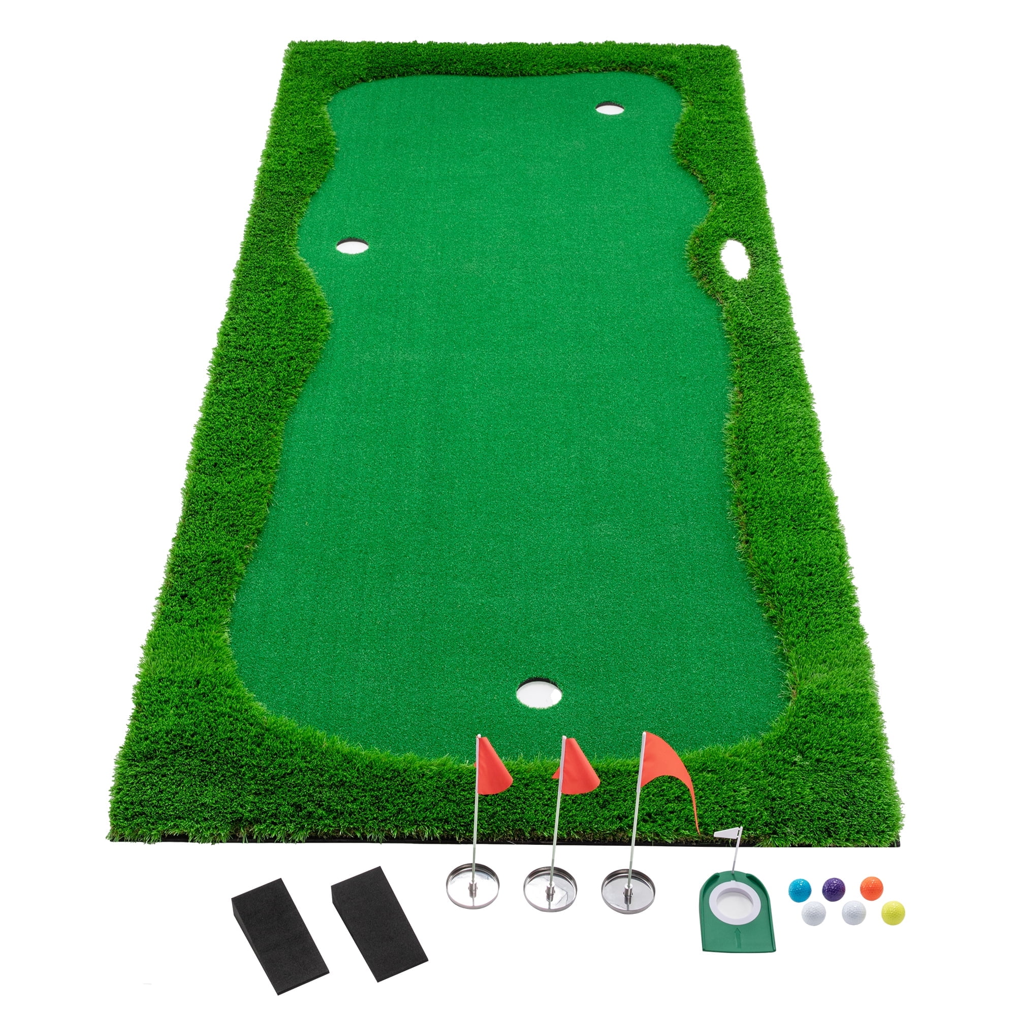 Mulinsonfly 12x5FT Golf Putting Green Mat - Professional Practice Mat ...