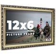 thumbnail image 1 of 12x6 Frame Silver Solid Wood Picture Frame Width 1.125 Inches | Interior Frame Depth 0.375 Inches |, 1 of 8