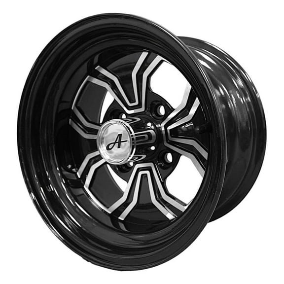 12x7 4@4-2.83-2.76BS Fusion Glossy Black (Set of 4)