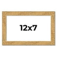 thumbnail image 1 of 12x7 Frame Beige Real Wood Picture Frame Width 1.25 inches | Interior Frame Depth 0.5 inches |, 1 of 8