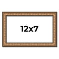 thumbnail image 1 of 12x7 Frame Gold Real Wood Picture Frame Width 1.25 inches | Interior Frame Depth 0.5 inches |, 1 of 8