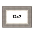 thumbnail image 1 of 12x7 Frame Grey Real Wood Picture Frame Width 2.75 Inches | Interior Frame Depth 0.5 Inches | Linus, 1 of 8