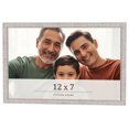 thumbnail image 1 of 12x7 Frame White Real Wood Picture Frame Width 0.75 inches | Interior Frame Depth 0.5 inches |, 1 of 8
