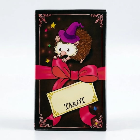 12x7CM Tarot Cards Mysterious Divination Board Game Family Gathering Card Game With Paper Guidebook For Beginners & Pros