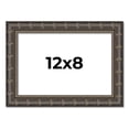 thumbnail image 1 of 12x8 Frame Black Bamboo Solid Wood Picture Frame Width 1.5 Inches | Interior Frame Depth 0.5 Inches, 1 of 8