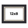 thumbnail image 1 of 12x8 Frame Black Real Wood Picture Frame Width 2.25 Inches | Interior Frame Depth 0.5 Inches |, 1 of 8