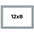 thumbnail image 1 of 12x8 Frame Blue Scuffed Farm Board Solid Wood Picture Frame Width 0.75 Inches | Interior Depth 0.5, 1 of 8