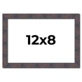 thumbnail image 1 of 12x8 Frame Brown Rustic Lacquered Walnut Solid Wood Picture Frame Width | 0.875 Inch Moulding Width, 1 of 8
