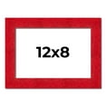 thumbnail image 1 of 12x8 Frame Red Burl Solid Wood Picture Frame Width 1.75 Inches | Interior Frame Depth 0.5 Inches |, 1 of 8