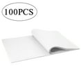 thumbnail image 1 of 12x8 Parchment Paper (100 sheets) - Unbleached, High Heat, Non-stick, Pre-cut Baking Paper for Quarter Sheet Pans - Great for Baking, Roasting, Wrapping, Dehydrator, and so much more, 1 of 7