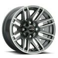 thumbnail image 1 of Vision Assault 12x8 4x110 -61et Gunmetal Machined Face Wheel, 1 of 2