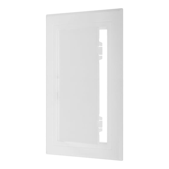 12x8 inch(295x195mm) Removable Hinged Access Panel, ABS Plumbing Access Doors Easy Wall Hole Cover, White