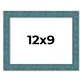 thumbnail image 1 of 12x9 Frame Blue Rustic Barnwood Solid Wood Picture Frame Width 1.25 Inches | Interior Depth 0.5, 1 of 8
