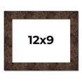 thumbnail image 1 of 12x9 Frame Brown Burl Real Wood Picture Frame Width 1.625 Inches | Interior Frame Depth 0.5 Inches, 1 of 8