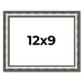 thumbnail image 1 of 12x9 Frame Silver Real Wood Picture Frame Width 1.125 Inches | Interior Frame Depth 0.5 Inches |, 1 of 8