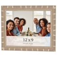 thumbnail image 1 of 12x9 Frame Silver Real Wood Picture Frame Width 1.5 inches | Interior Frame Depth 0.5 inches |, 1 of 8