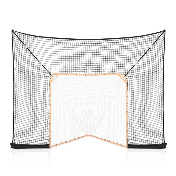 12x9 ft Hockey Lacrosse Goal Backstop Training Net Extended Coverage Net Only