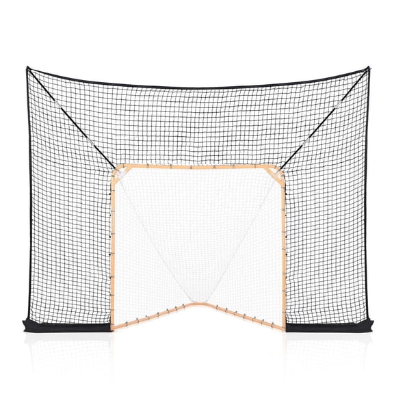 12x9 ft Hockey Lacrosse Goal Backstop Training Net Extended Coverage Net Only