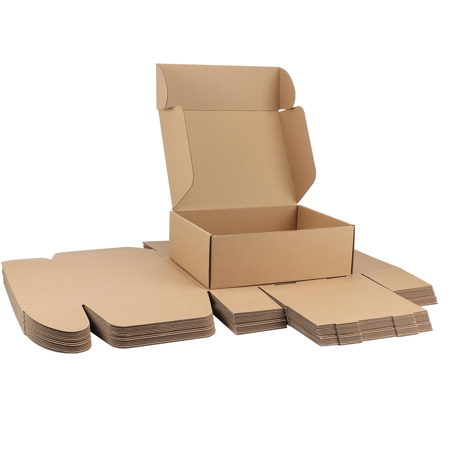 SI PRODUCTS 8 x 6 x 4 Shipping Boxes ECT Rated Kraft 80604