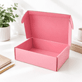 Pink Packing Boxes 12x9x4 Shipping Boxes Pink Mailer Corrugated Cardboard Box Set Of 20 ...