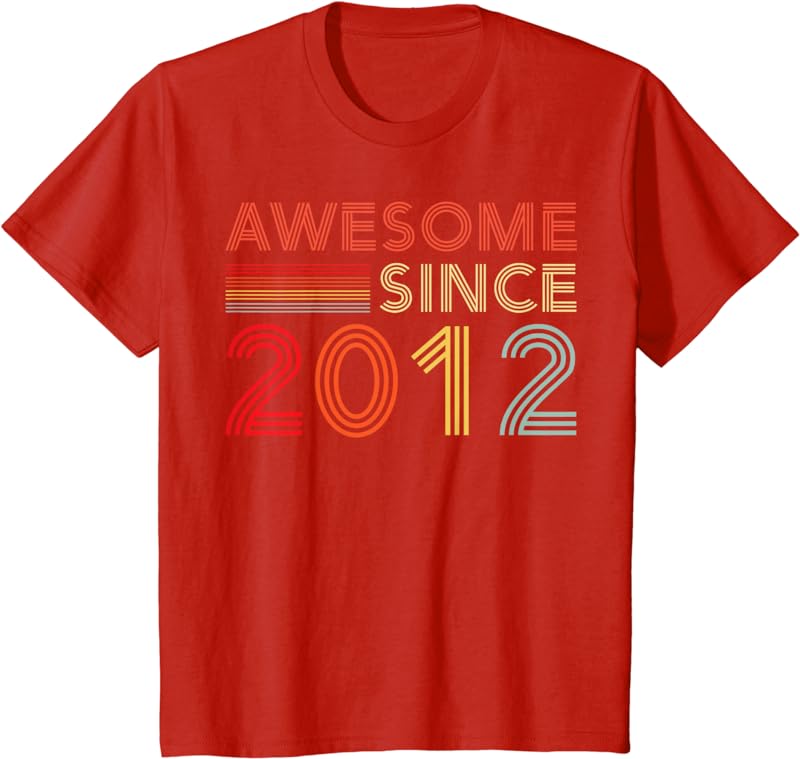 12yr BDay Son Boy Funny 2012 12th 12 Year Old Birthday T-Shirt ...