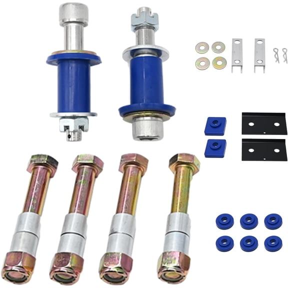 13-04154 13-04164 Hood Hinge Pivot Bushing and Mounting Bolt Set Kits Replacement for Peterbilt 379