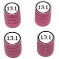 thumbnail image 1 of 13.1 Half Marathon Running Jogging Tire Rim Wheel Aluminum Valve Stem Caps, Multiple Colors, 1 of 1