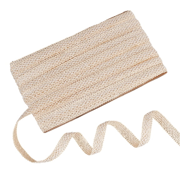 13.1 Yards Polyester Gimp Braid Trim 5/8 Inch Upholstery Trim Rhombus Ribbons Centipede Braid Trim